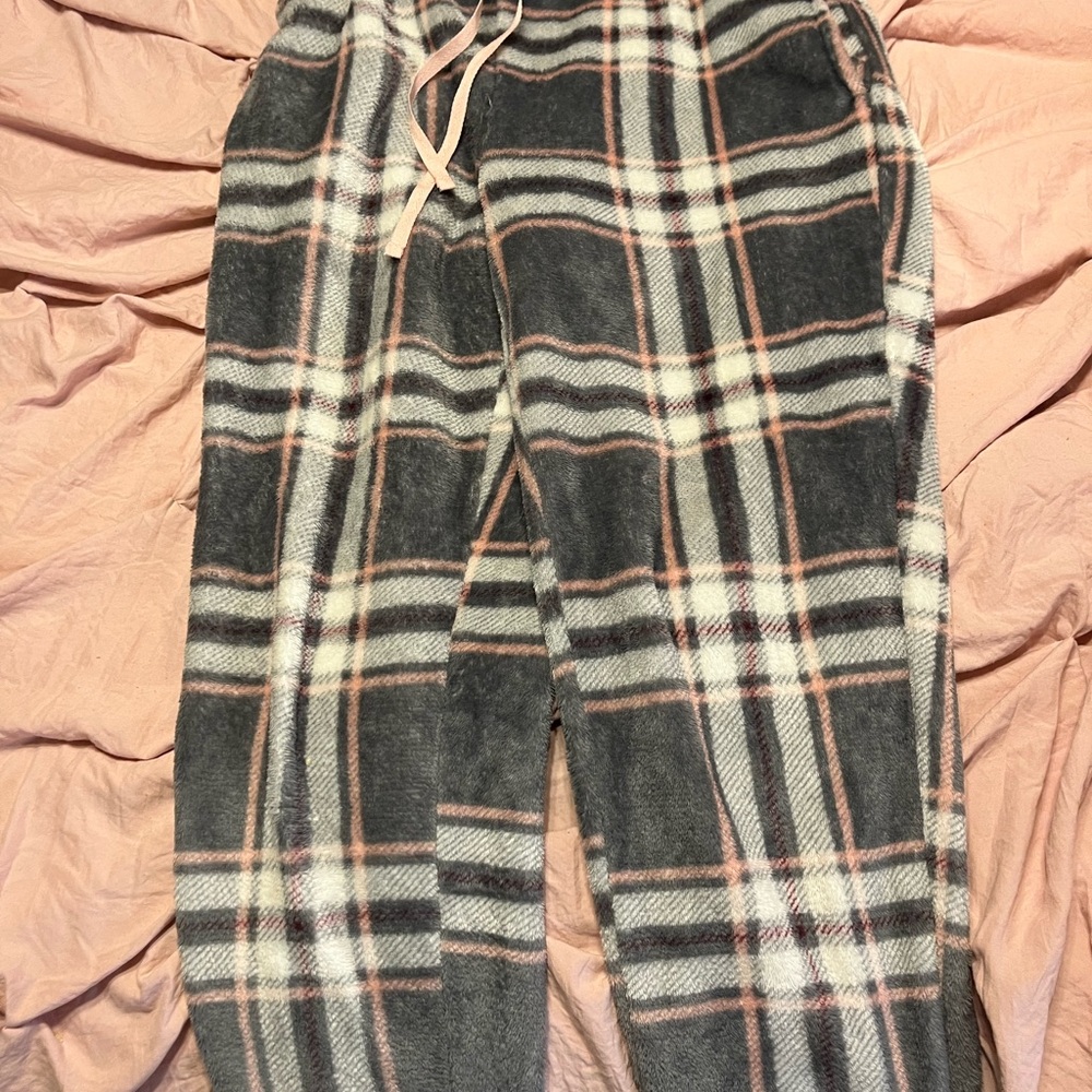 Cozy Plaid Lounge Pants target